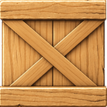 wooden crate