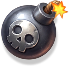 bomb symbol