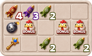 royal drop bonus symbols